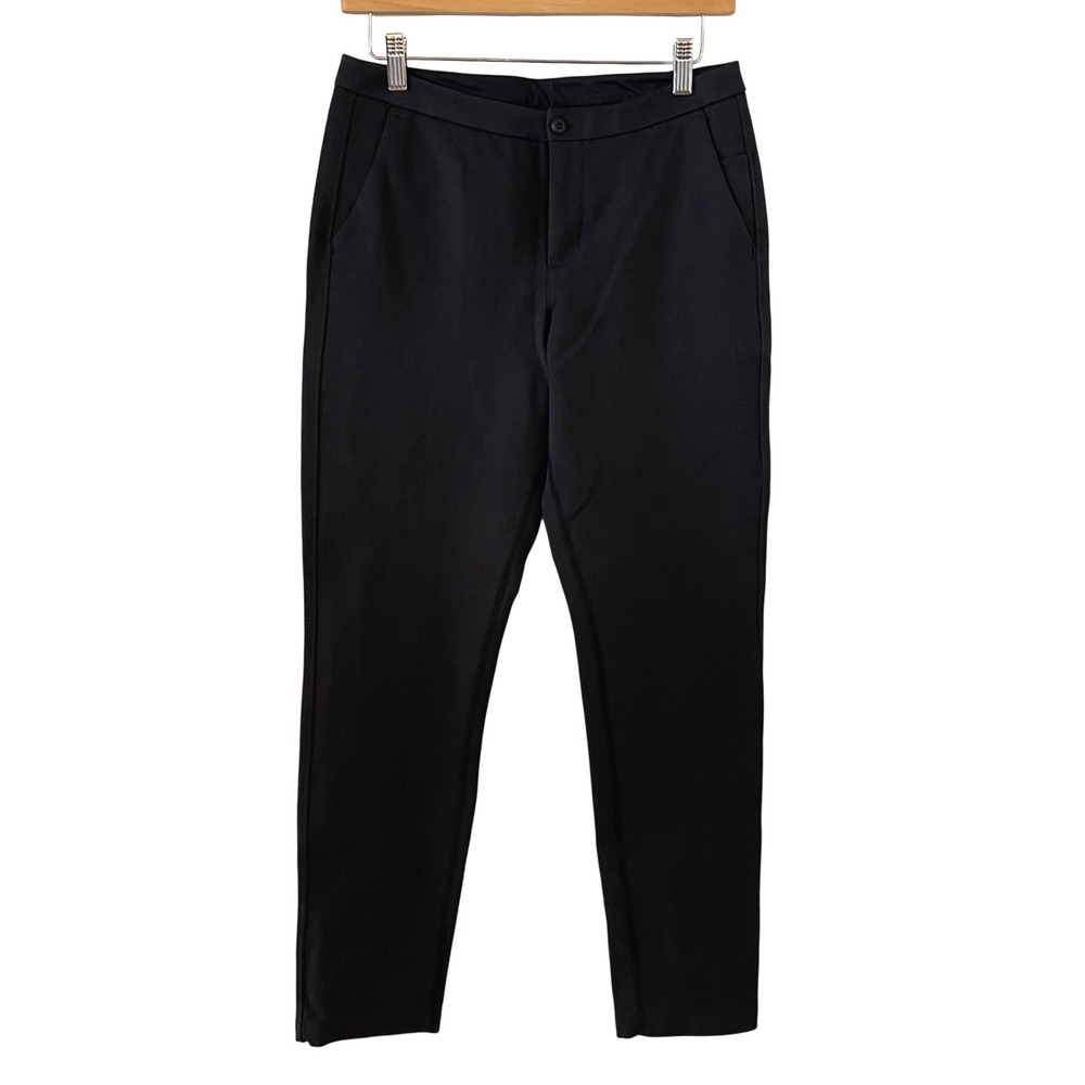 Lululemon Black Straight Leg Tailored Thick Dress Pants Women's Size 6